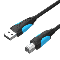 Vention USB-A 2.0 TO USB-B PRINT CABLE CABL3M BLACK VAS-A16-B300