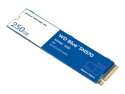  WD  Blue SN570 NVMe SSD WDS250G3B0C - SSD - 250 GB - PCIe 3.0 x4 (NVMe)WDS250G3B0C