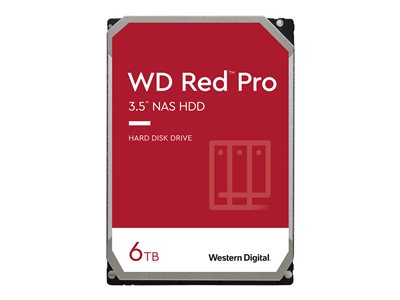  WD  Red Pro NAS Hard Drive WD6003FFBX - disco duro - 6 TB - SATA 6Gb/sWD6003FFBX