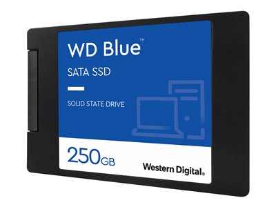  Western Digital WD Blue 3D NAND SATA SSD WDS250G2B0A - SSD - 250 GB - SATA 6Gb/sWDS250G2B0A