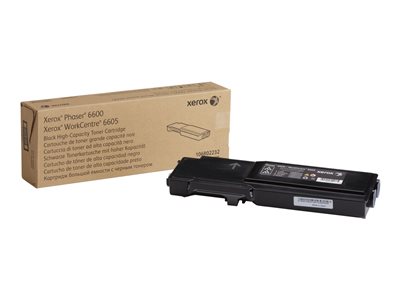  XEROX  Phaser 6600 - gran capacidad - negro - original - cartucho de tóner106R02232