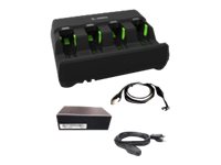 Zebra 4-Slot Battery Charger Kit - cargador de batería
