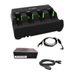  ZEBRA  4-Slot Battery Charger Kit - cargador de bateríaSAC3600-KIT