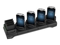 Zebra 5Slot Charge Only Cradle w/Spare Battery Charger - soporte de carga portátil + cargador de batería