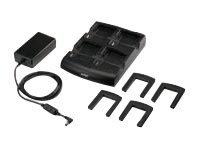 Zebra Four Slot Battery Charger Kit - adaptador de corriente y cargador de batería