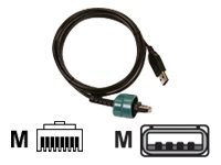 ZEBRA  USB to RJ-45 Cable - cable USB - 1.8 mAK18666-2