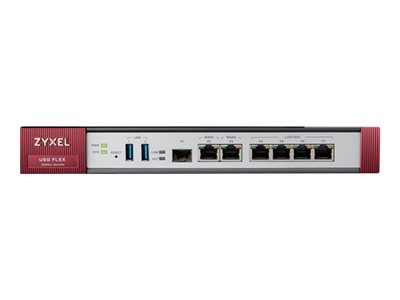  ZYXEL  ZyWALL USG FLEX 200 - UTM Bundle - firewall - con 1 año AV+IDP, AS, CFUSGFLEX200-EU0102F